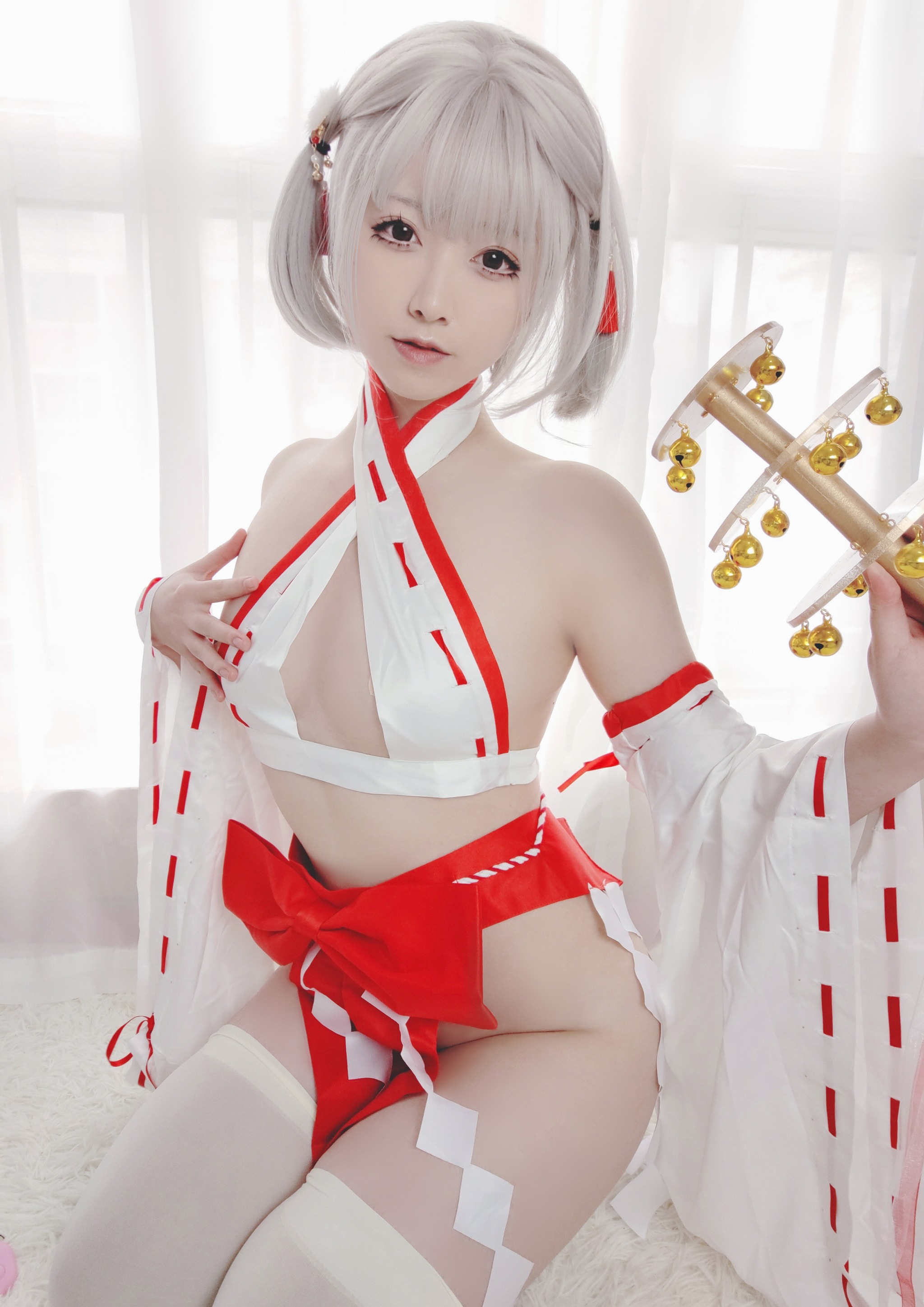 Asagiriai（愛ちゃん） - NO.021 巫女服自拍 [40P]-XikXak